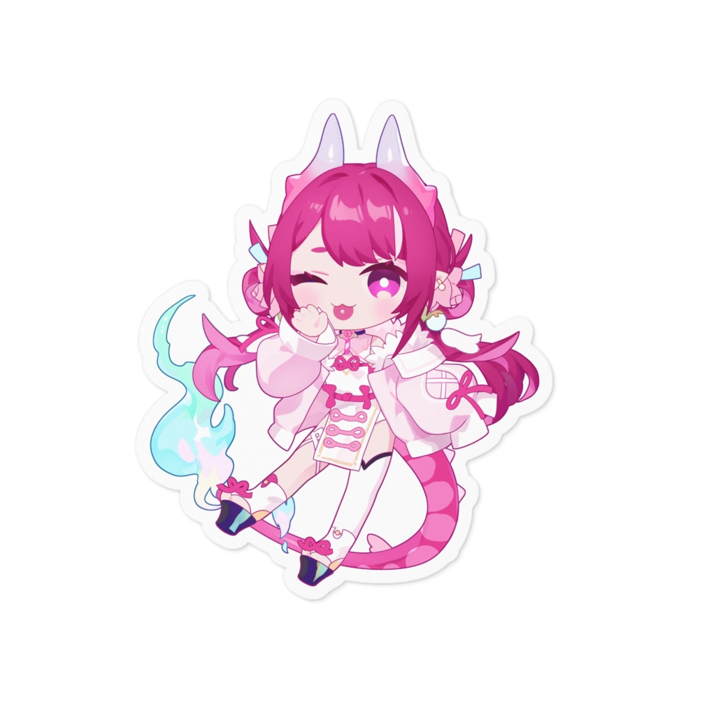 Vtuber PINKY　ステッカー