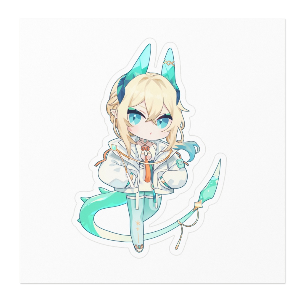 Vtuber 涼空リシェル ステッカー