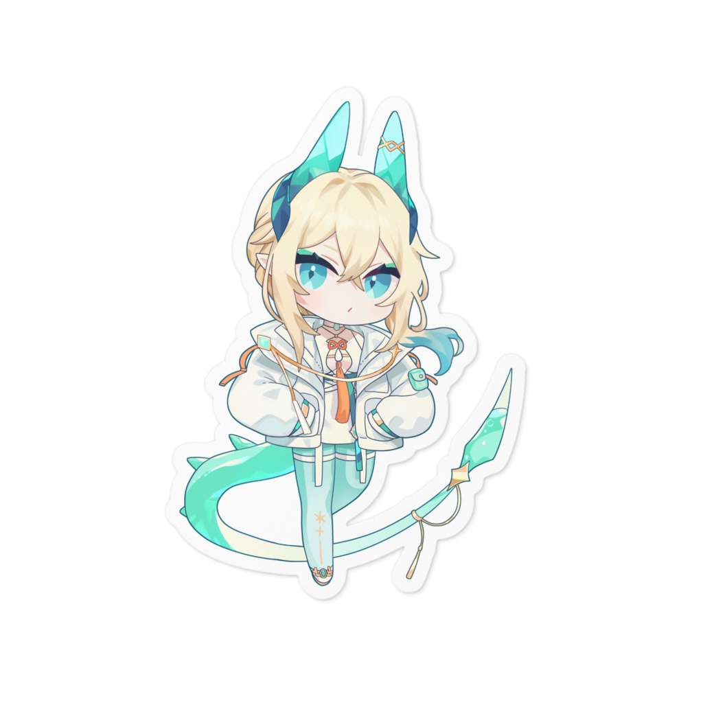 Vtuber 涼空リシェル ステッカー