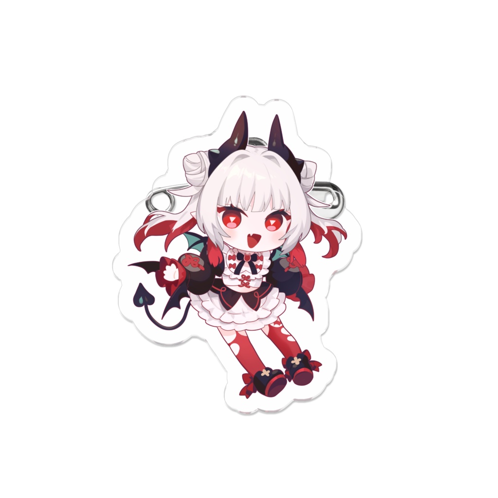 【Vtuber】恋宵にお アクリルバッジ