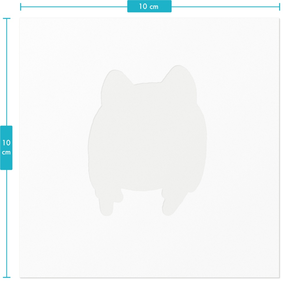 【Vtuber】朝霞アルフ ねこver.ステッカー