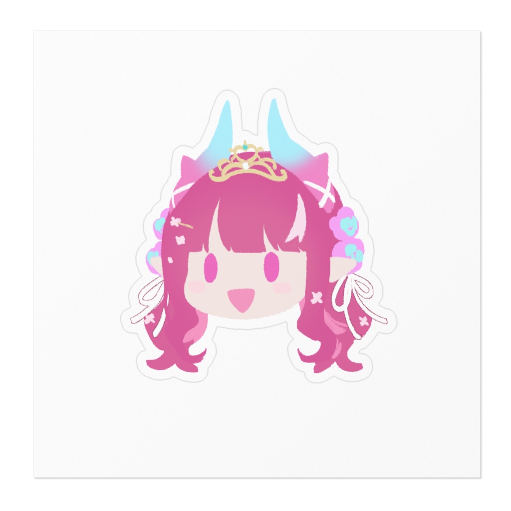 【Vtuber】PINKY2 ステッカー