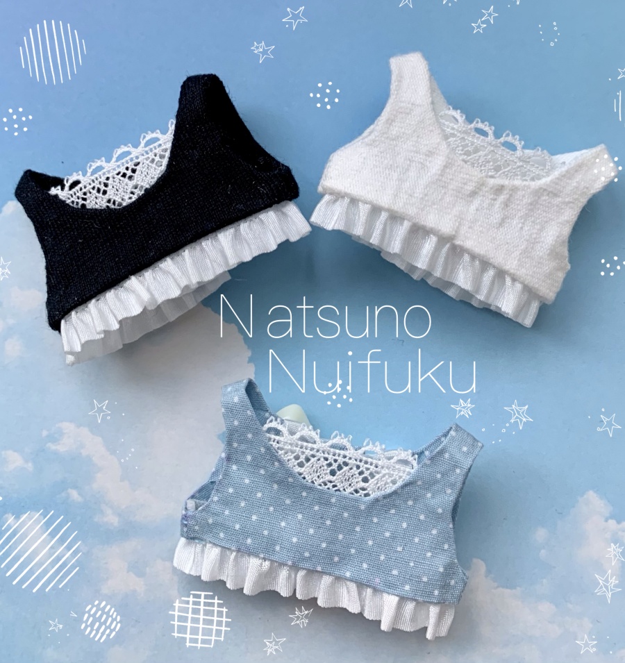 2wayフリルキャミソールとタンクトップ