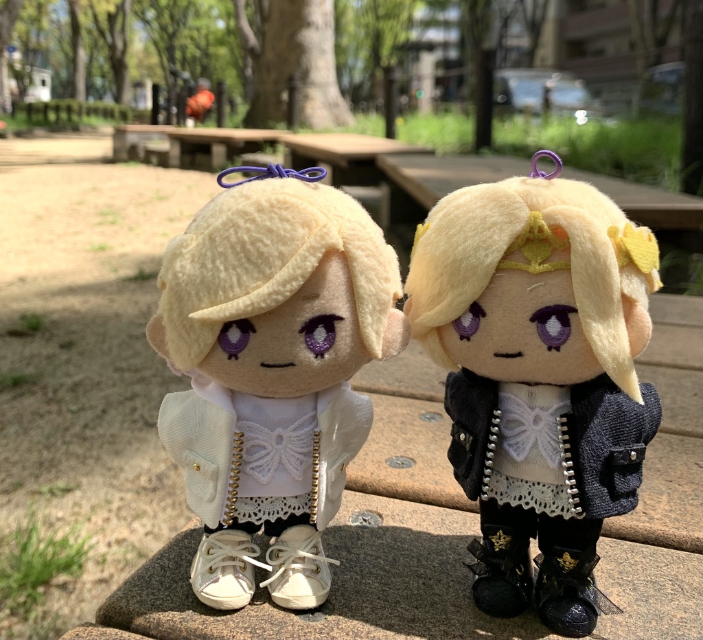 ブラック&ホワイトジャケットとnumber、ribbonTシャツ