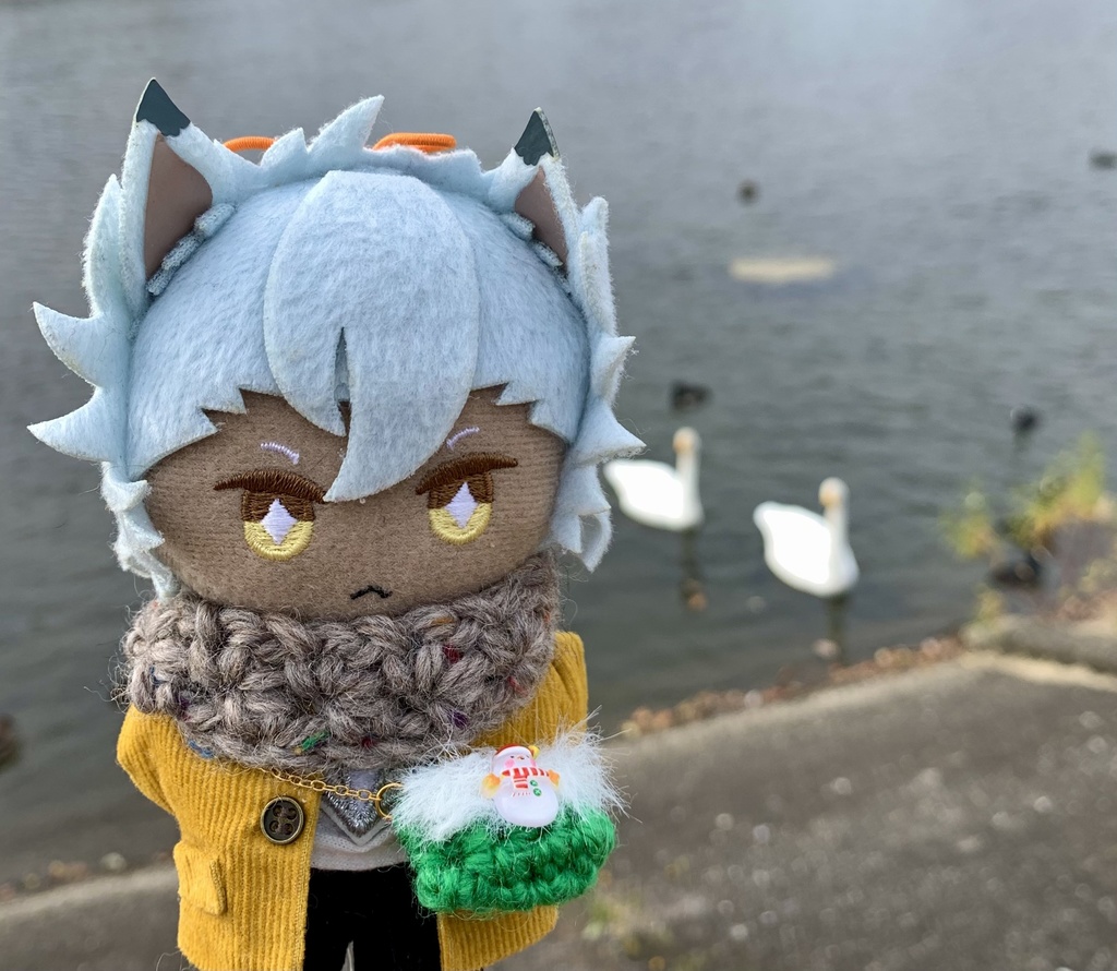 スヌードとマフラー