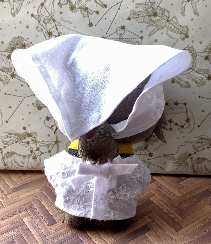 割烹着と三角巾