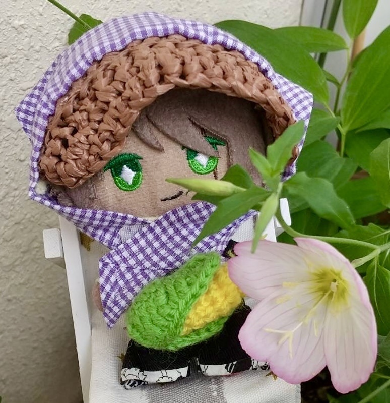 農作業帽子と背負えるとうもろこしセット