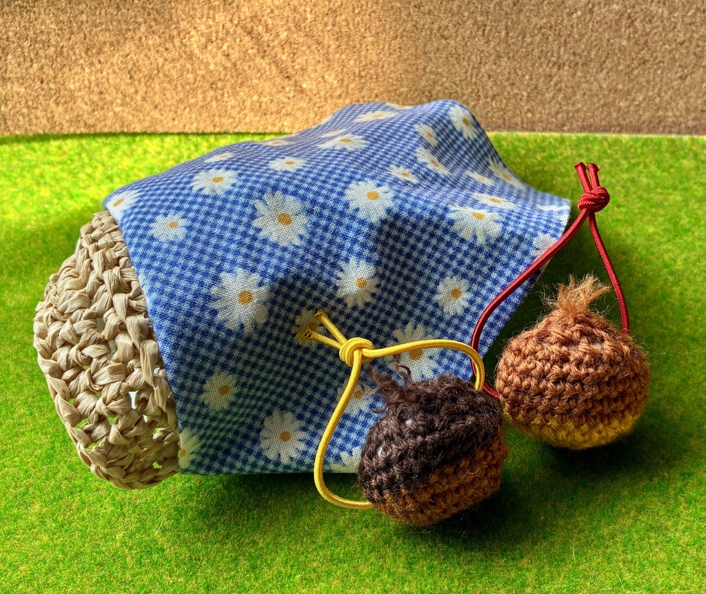 農作業帽子と秋の味覚セット