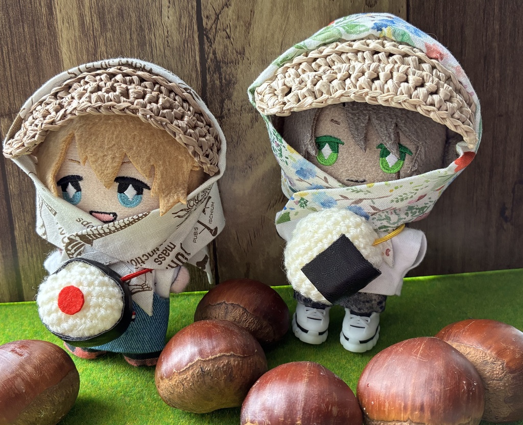 農作業帽子と秋の味覚セット