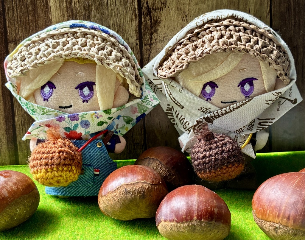 農作業帽子と秋の味覚セット