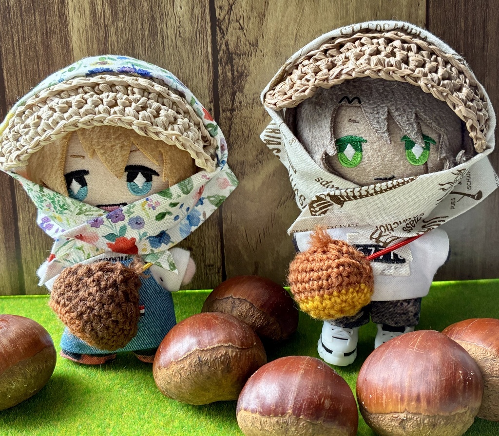 農作業帽子と秋の味覚セット