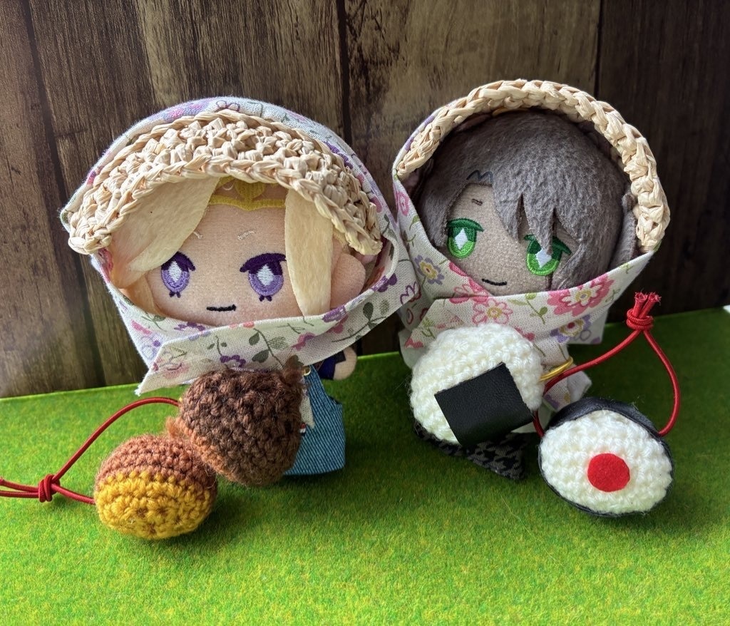 農作業帽子と秋の味覚セット