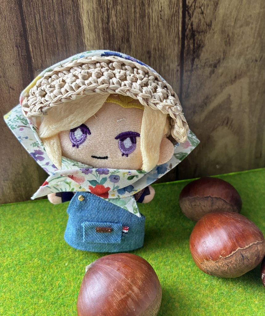 農作業帽子と秋の味覚セット