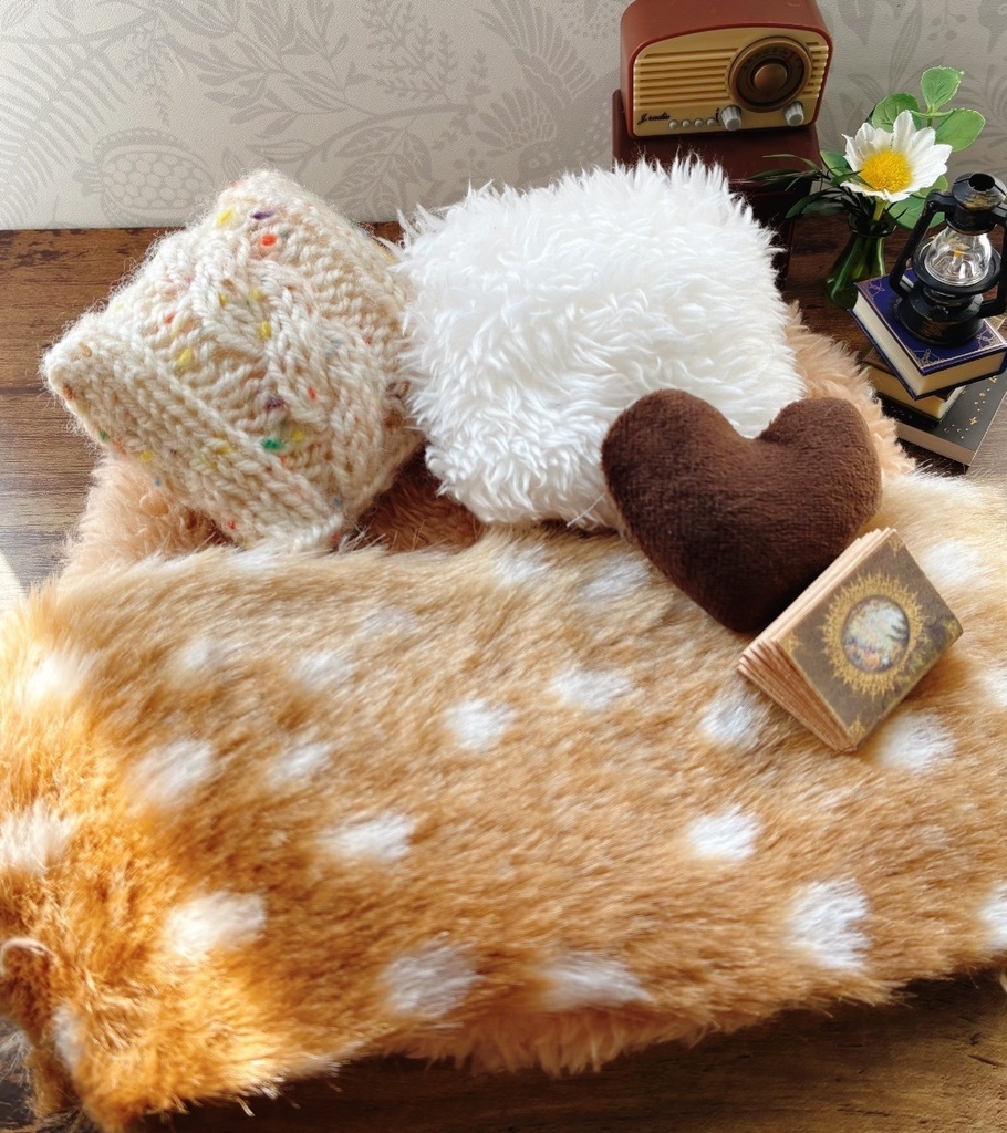 くつろぎラグセットもふもふ