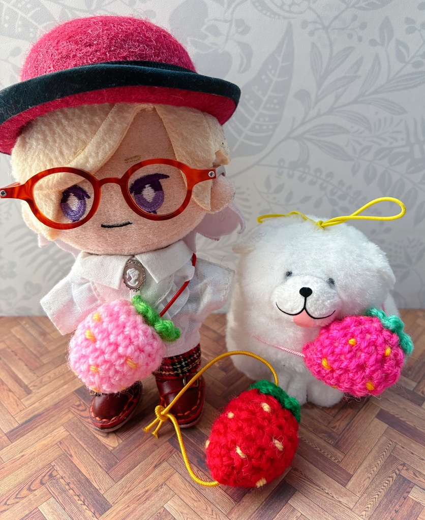 いちごと一緒🍓