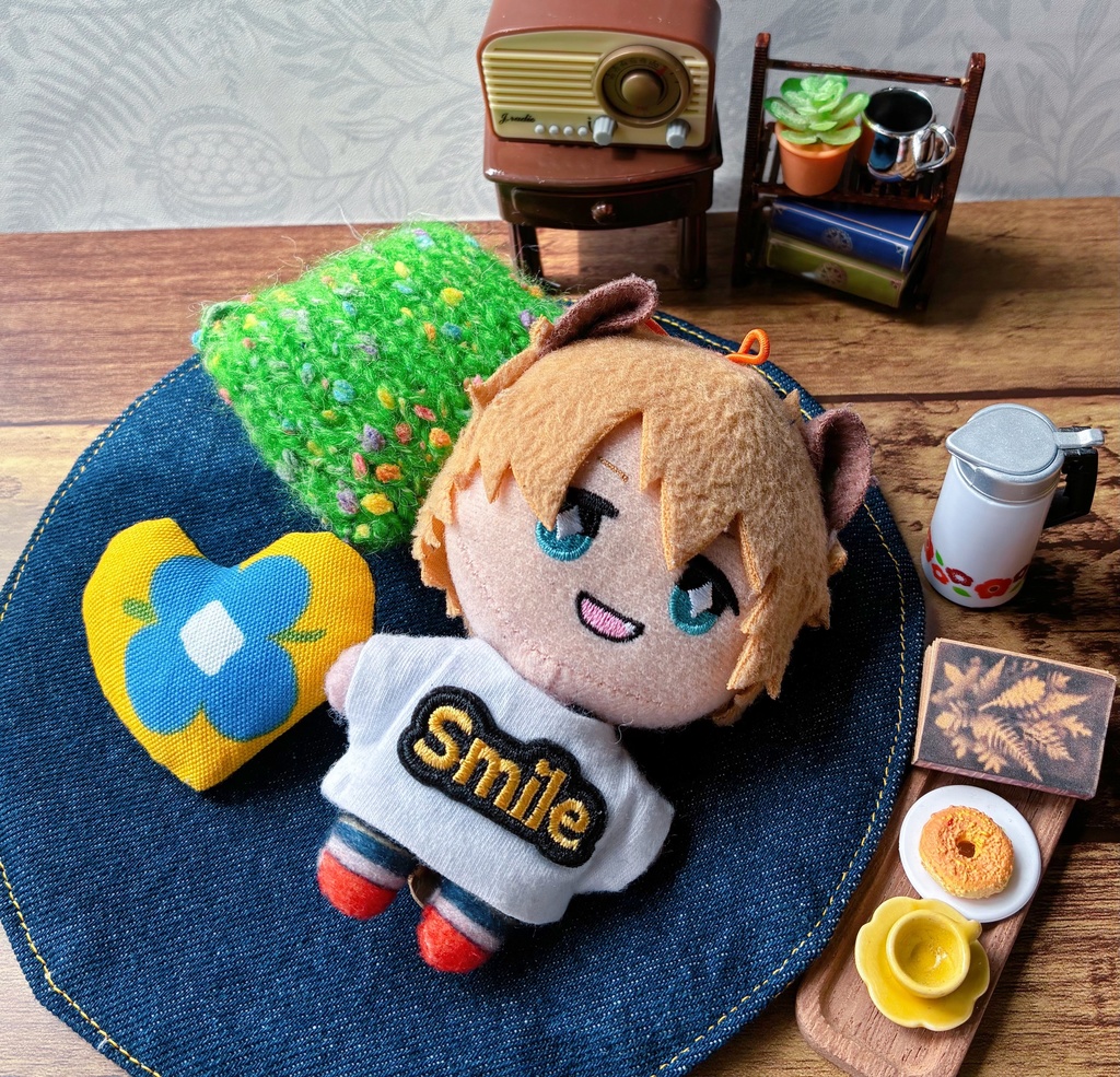 春のレトローフラワーラグセット