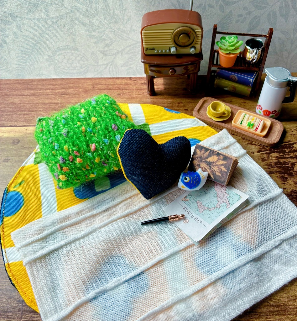 春のレトローフラワーラグセット