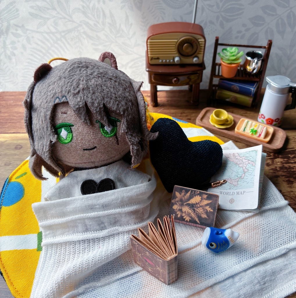 春のレトローフラワーラグセット