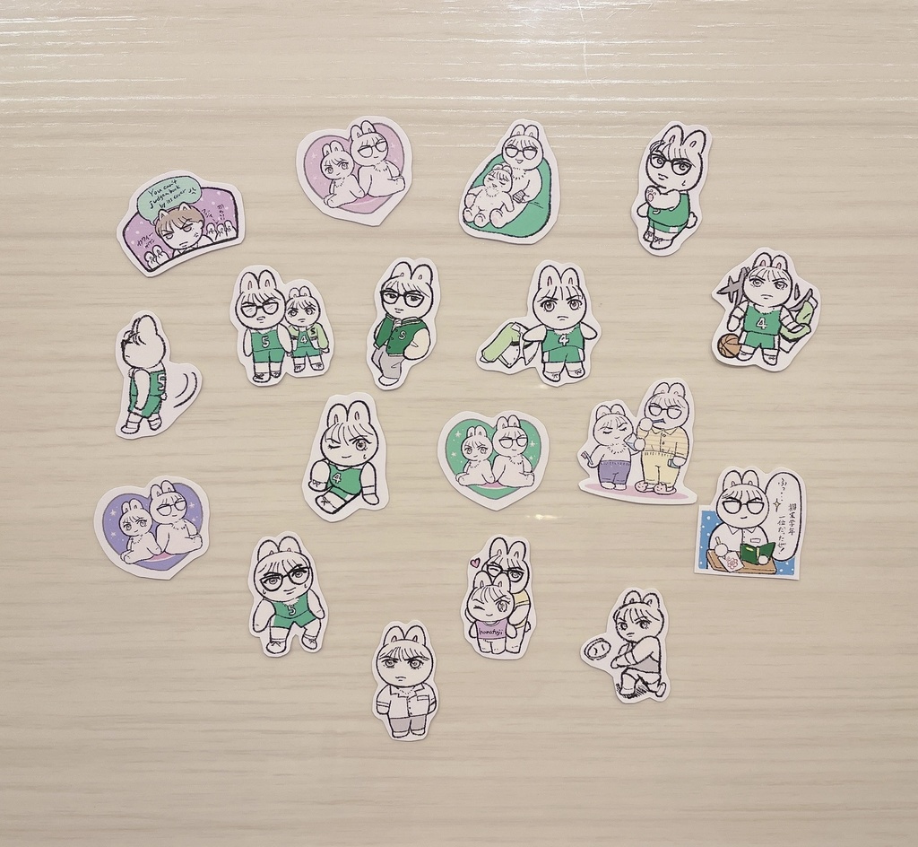 うさステッカー