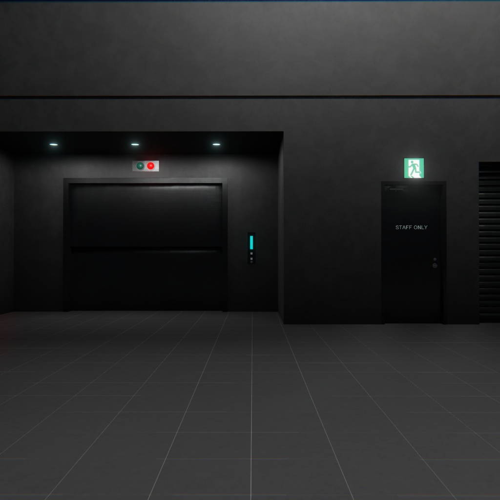 【プレゼント企画&セール実施中!!】VRChat向け展示会場 Event Space Type1