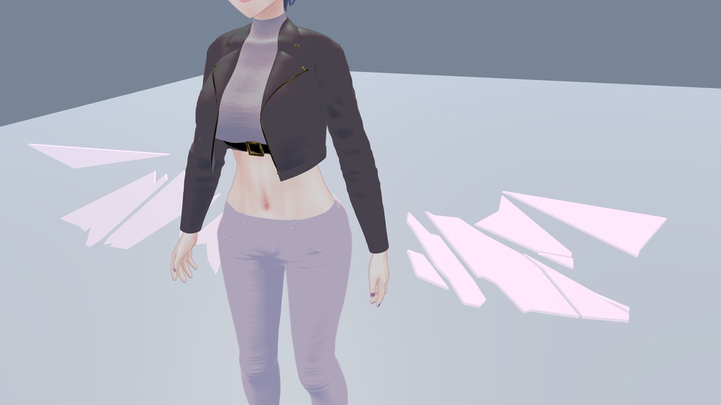 （無料）羽根とヘイロー Model.Spuria