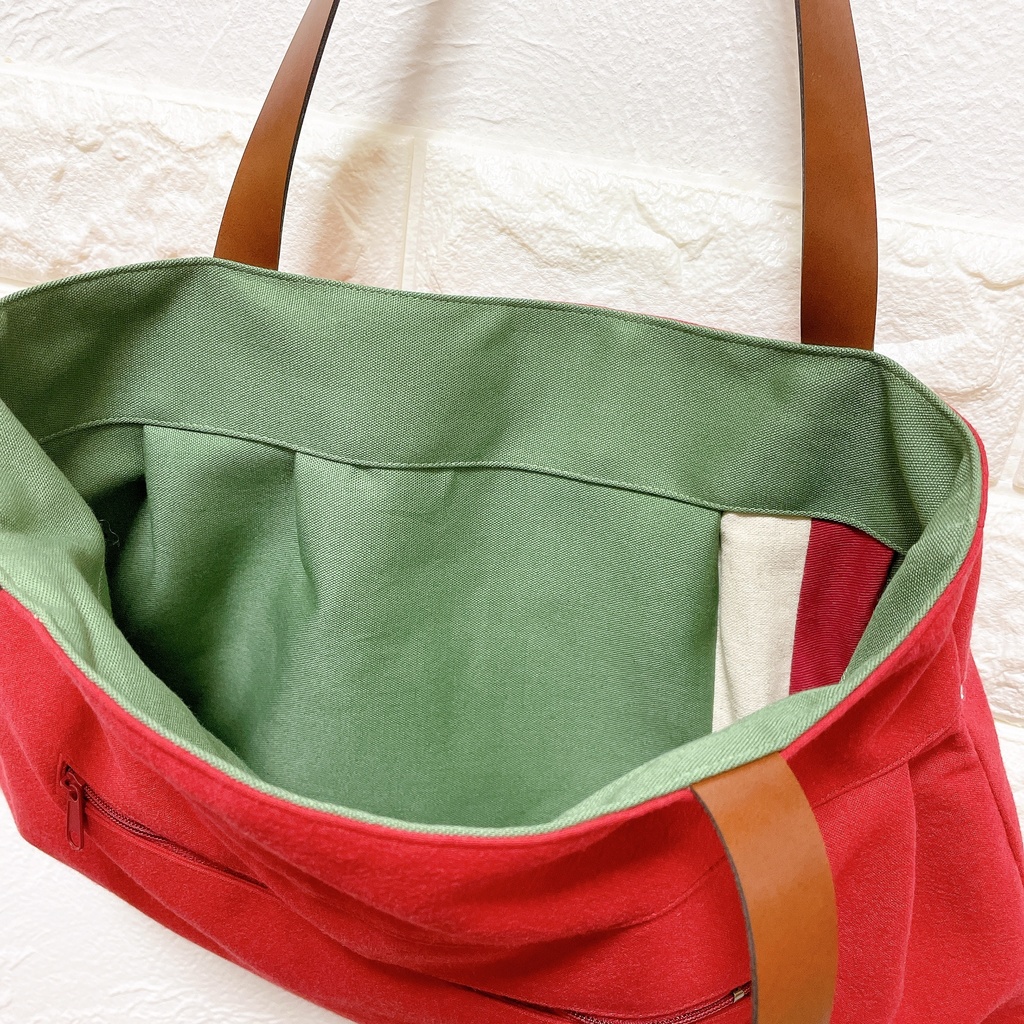 カミュベロ*リバーシブル概念トートバッグ