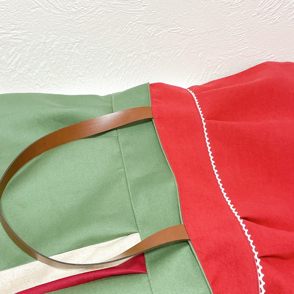 カミュベロ*リバーシブル概念トートバッグ