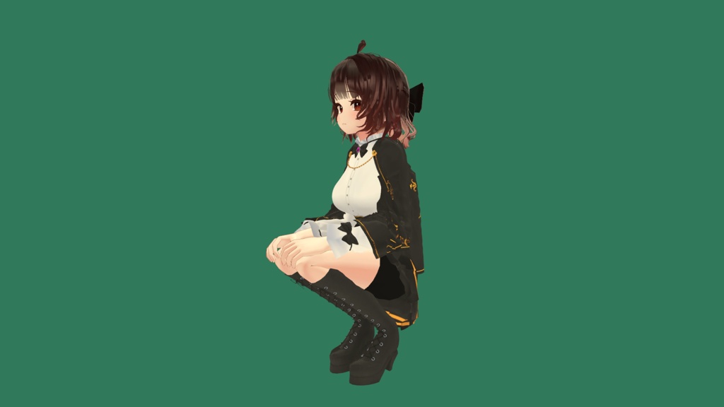 MAYA 専用 - Simple 黒色パンツ