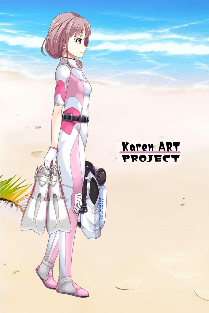 カレンちゃんとスキューバーダイビング(簡易型リブリーザー FIENO編 Part1)