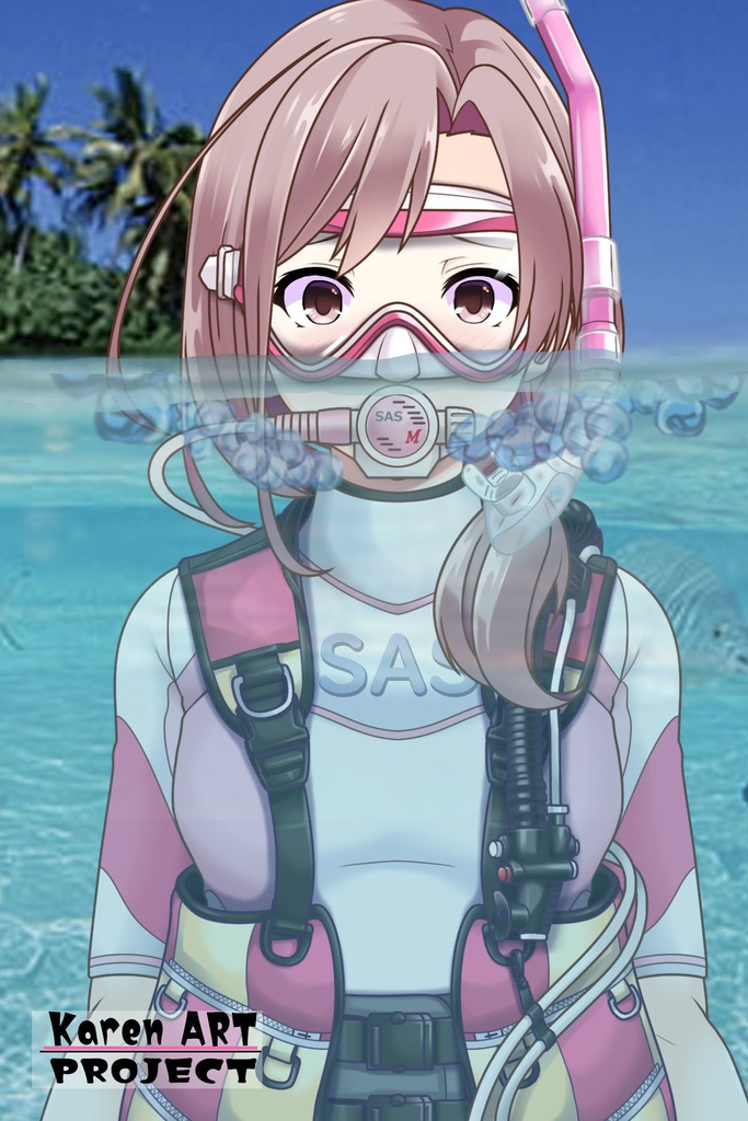 カレンちゃんとスキューバーダイビング(カジュアルタイプ編Part2)