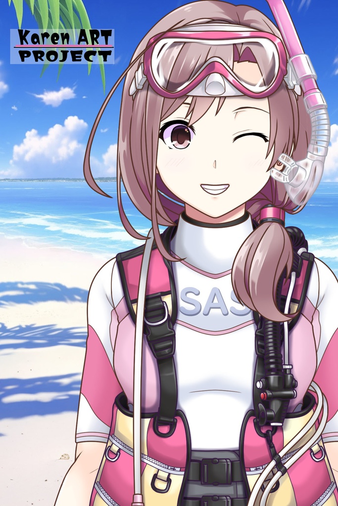 カレンちゃんとスキューバーダイビング(カジュアルタイプ編Part2)