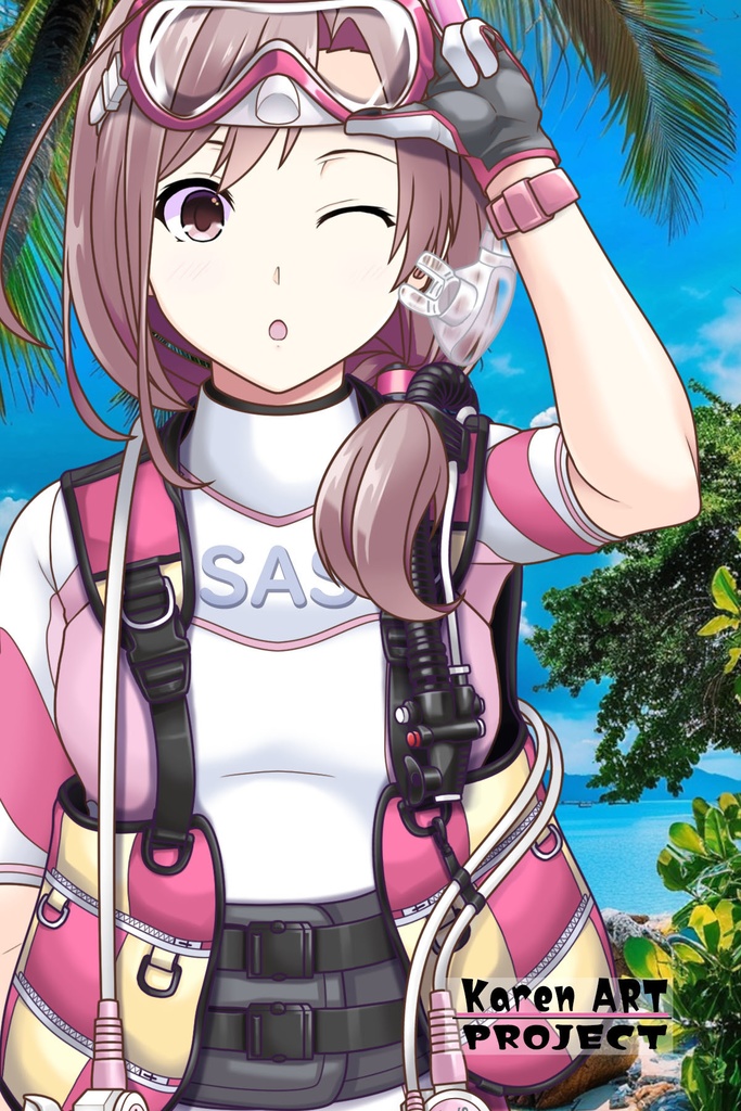 カレンちゃんとスキューバーダイビング(カジュアルタイプ編Part2)