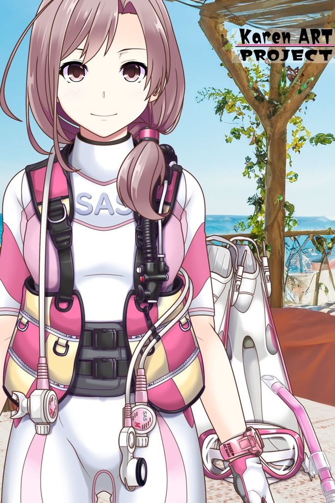 カレンちゃんとスキューバーダイビング(カジュアルタイプ編Part2)