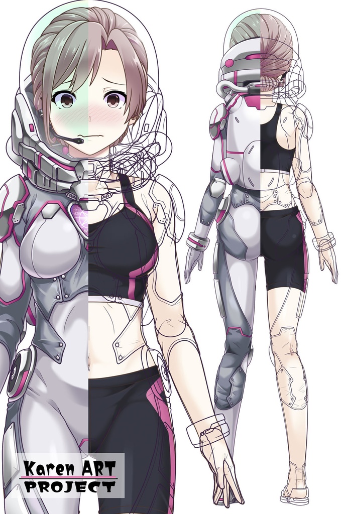 カレンちゃん&宇宙服Part1(宇宙服編)
