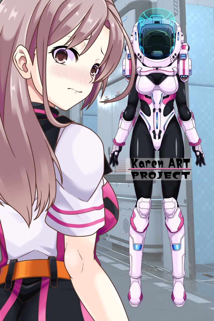 カレンちゃん&宇宙服Part2(宇宙服編)