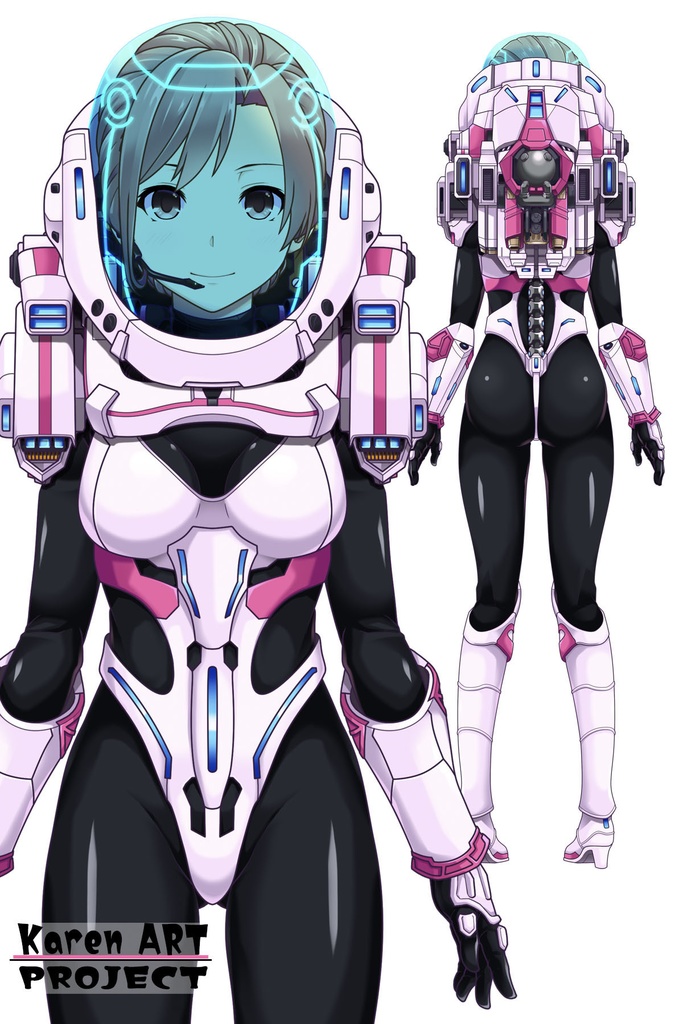 カレンちゃん&宇宙服Part2(宇宙服編)