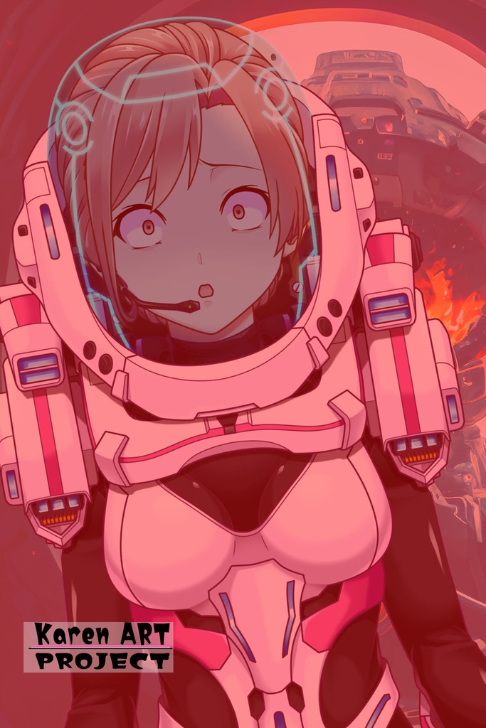 カレンちゃん&宇宙服Part2(宇宙服編)