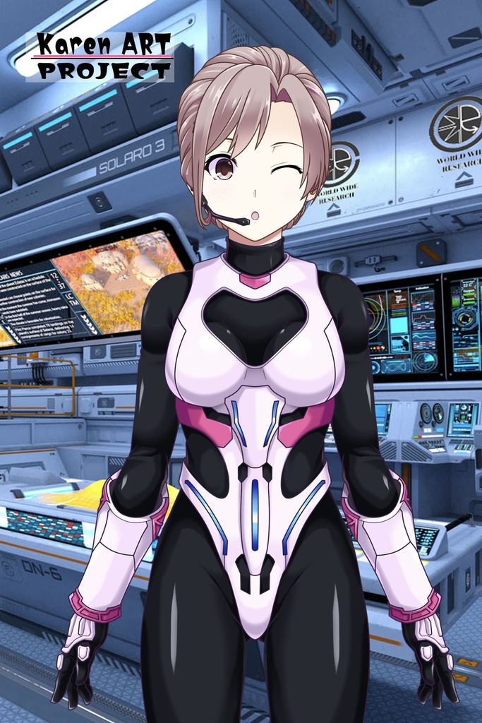 カレンちゃん&宇宙服Part2(宇宙服編)