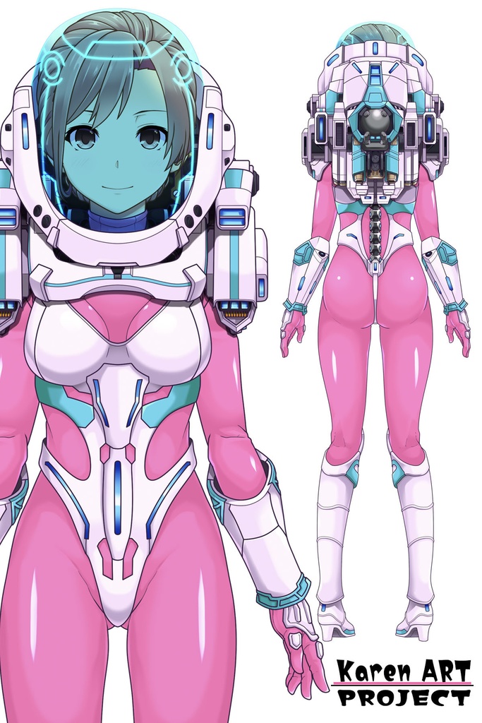 カレンちゃん&宇宙服Part3(宇宙服編)