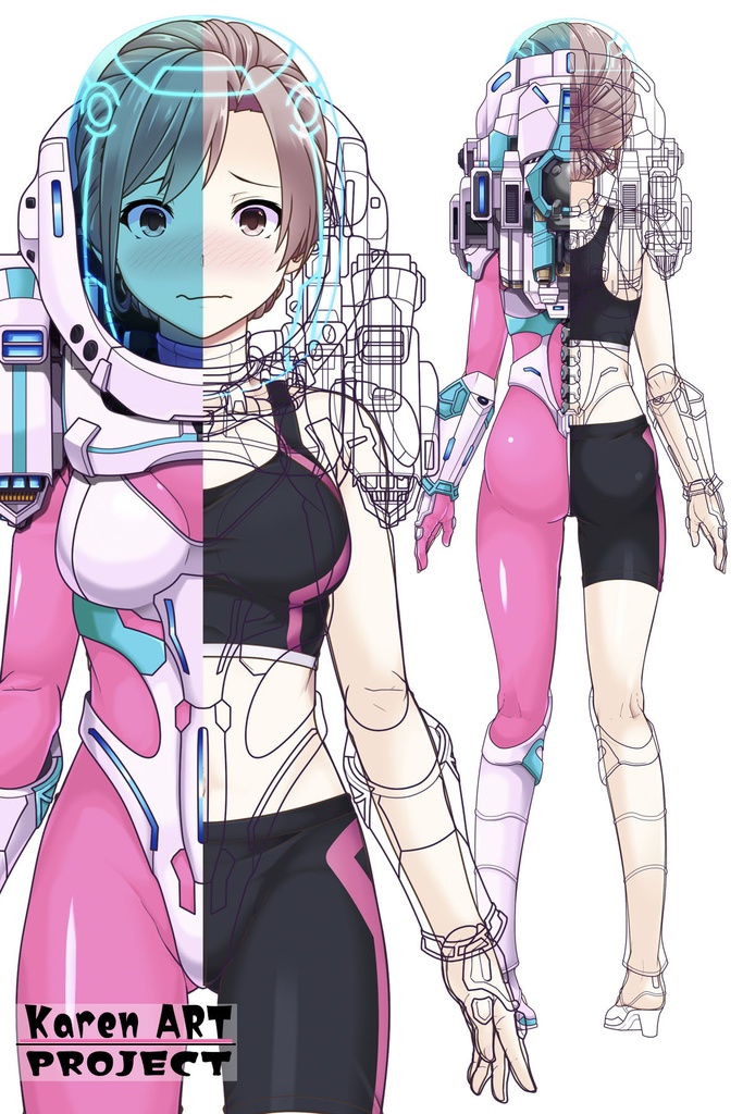 カレンちゃん&宇宙服Part3(宇宙服編)