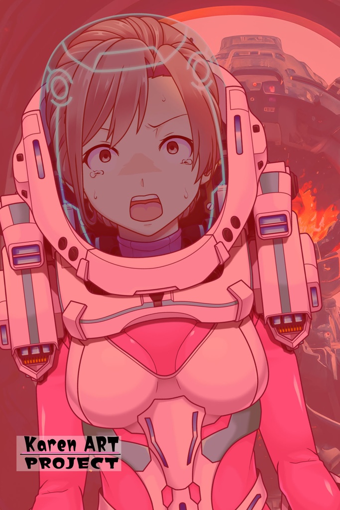 カレンちゃん&宇宙服Part3(宇宙服編)