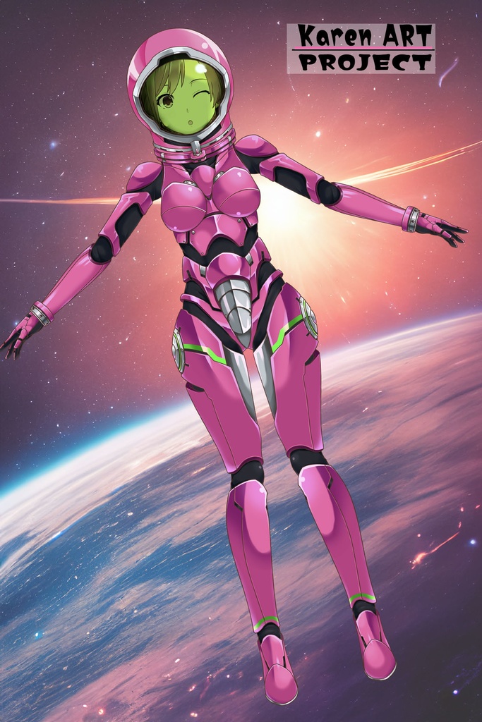 カレンちゃん&宇宙服Part4(宇宙服編)