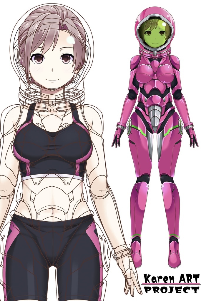 カレンちゃん&宇宙服Part4(宇宙服編)