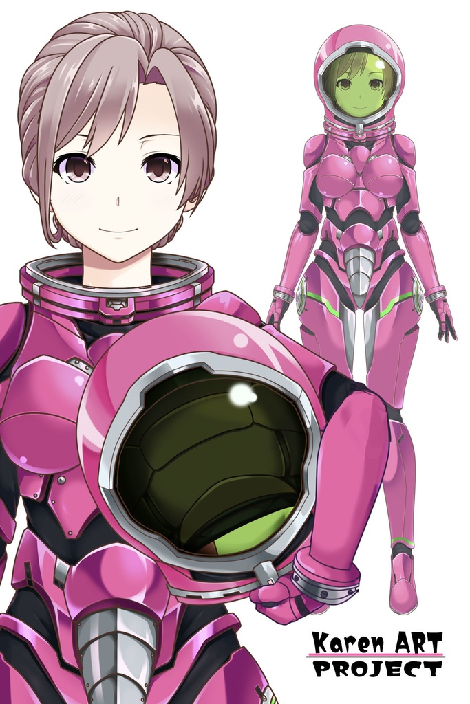 カレンちゃん&宇宙服Part4(宇宙服編)