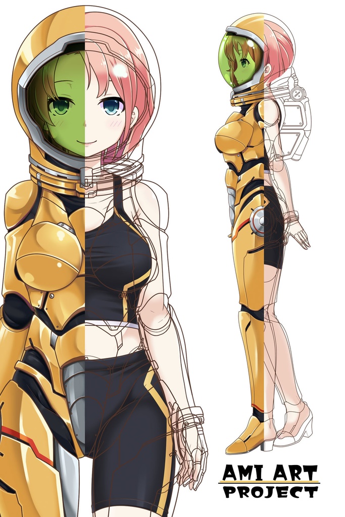 亜美ちゃん&宇宙服Part1(宇宙服編)