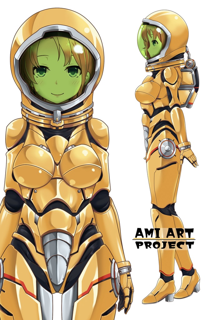 亜美ちゃん&宇宙服Part1(宇宙服編)