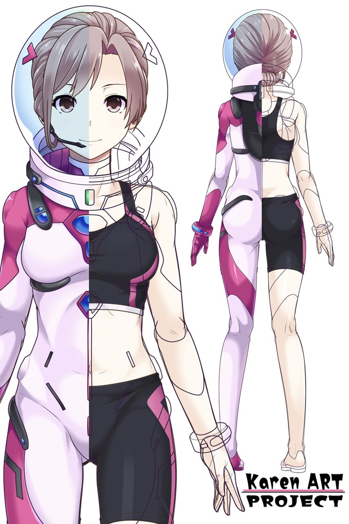 カレンちゃん&宇宙服Part5(宇宙服編)