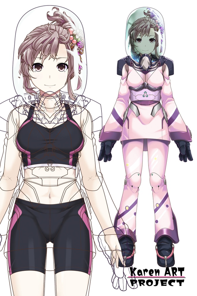 カレンちゃん&宇宙服Part6(宇宙服編)