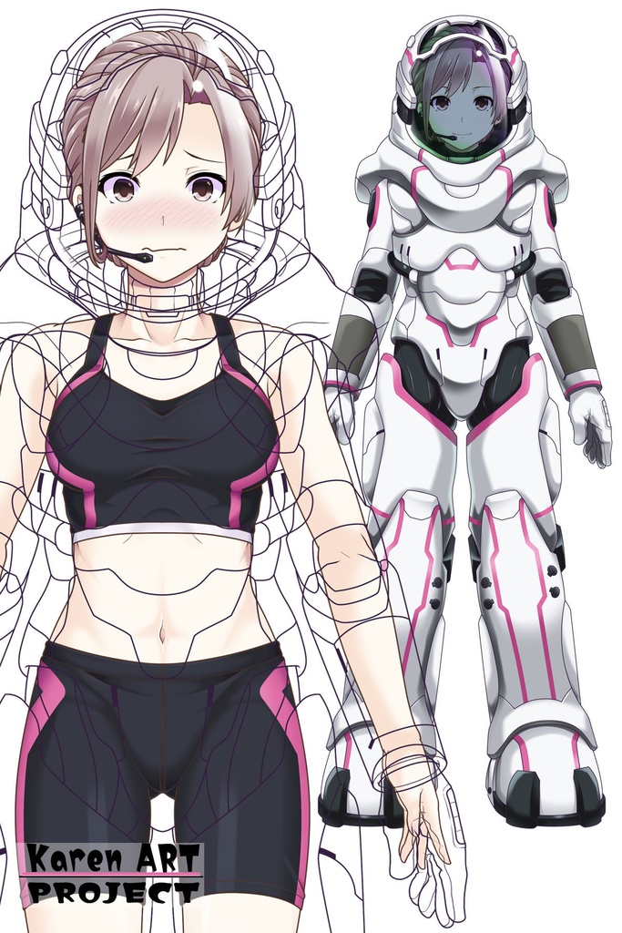 カレンちゃん&宇宙服Part7(宇宙服編)