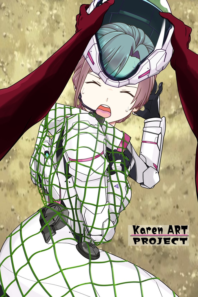 カレンちゃん&フライトスーツ Part5 ピンチバージョン(飛行装備編)